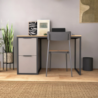 Письменный стол Crafto Курт Лофт 03 (латте дуб)  купить в Минске