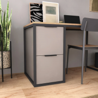 Письменный стол Crafto Курт Лофт 03 (латте дуб)  купить в Минске