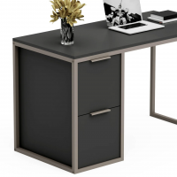 Письменный стол Crafto Курт Лофт 06 (графит латте) купить в Минске