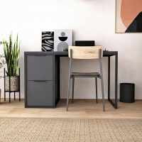 Письменный стол Crafto Курт Лофт 07 (графит) купить в Минске