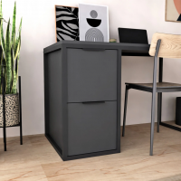 Письменный стол Crafto Курт Лофт 07 (графит) купить в Минске