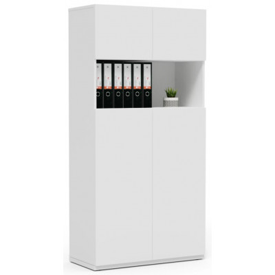 Шкаф офисный Crafto Локки 01 белый купить в Минске