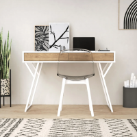 Письменный стол Crafto Лорд Лофт 01 (белый дуб) купить в Минске Письменный стол Crafto Лорд Лофт 01 (белый дуб) купить в Минске