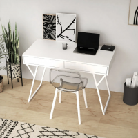 Письменный стол Crafto Лорд Лофт 04 (белый)  купить в Минске