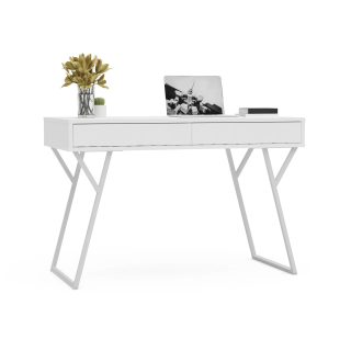 Письменный стол Crafto Лорд Лофт 04 (белый) 