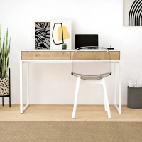 Письменный стол Crafto Лорди Лофт 01 (белый дуб) купить в Минске