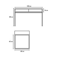 Письменный стол Crafto Лорди Лофт 04 (белый каштан) купить в Минске Письменный стол Crafto Лорди Лофт 04 (белый каштан) купить в Минске