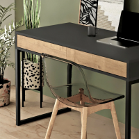 Письменный стол Crafto Лорди Лофт 02 (графит дуб) купить в Минске