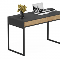 Письменный стол Crafto Лорди Лофт 02 (графит дуб) купить в Минске