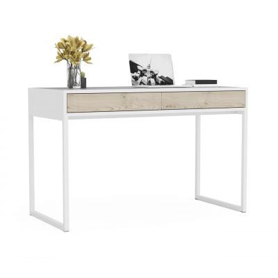 Письменный стол Crafto Лорди Лофт 04 (белый каштан) купить в Минске