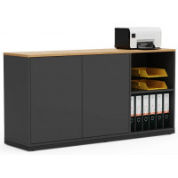 Тумба Crafto Мальта 04 дуб золотистый / графит