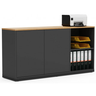 Тумба Crafto Мальта 04 дуб золотистый / графит