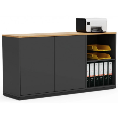 Тумба Crafto Мальта 04 дуб золотистый / графит купить в Минске