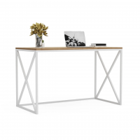 Письменный стол Crafto Модерн Лофт 03 (белый дуб) 