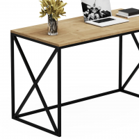 Письменный стол Crafto Модерн Лофт 05 (черный дуб) купить в Минске