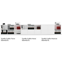 Тумба Crafto Нина 01 белый купить в Минске