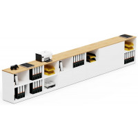 Тумба Crafto Нина 02 дуб золотистый / белый купить в Минске Тумба Crafto Нина 02 дуб золотистый / белый купить в Минске