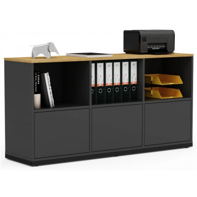 Тумба Crafto Нина 04 дуб золотистый / графит купить в Минске