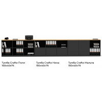 Тумба Crafto Нина 04 дуб золотистый / графит купить в Минске