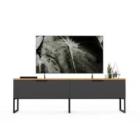 Тумба Crafto Рокки 02 (черный дуб) купить в Минске