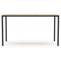 Письменный стол Crafto Рон Лофт 05 черный металл/золотистый дуб купить в Минске