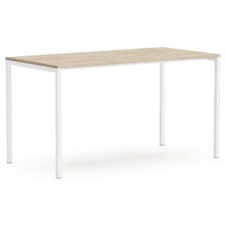 Письменный стол Crafto Рон Лофт 03 белый металл/каштан