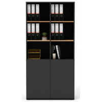 Шкаф офисный Crafto Сид 03 графит / дуб золотистый купить в Минске