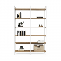 Стеллаж Crafto Cимпл Плюс Лофт 03 (белый дуб) купить в Минске Стеллаж Crafto Cимпл Плюс Лофт 03 (белый дуб) купить в Минске