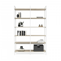 Стеллаж Crafto Cимпл Плюс Лофт 05 (белый каштан) купить в Минске