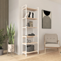 Стеллаж Crafto Симпл Лофт 02 (белый каштан) купить в Минске