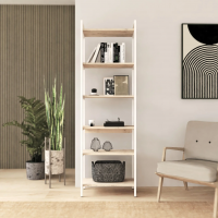 Стеллаж Crafto Симпл Лофт 02 (белый каштан) купить в Минске