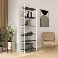 Стеллаж Crafto Симпл Лофт 04 (белый графит) купить в Минске