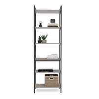 Стеллаж Crafto Симпл Лофт 05 (черный латте) купить в Минске