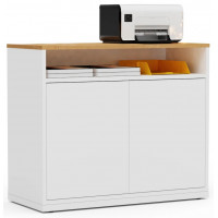 Тумба Crafto Тина 02 дуб золотистый / белый