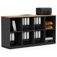 Письменный стол Crafto Тор Хлоя с тумбой 03 дуб золотистый / черный / графит купить в Минске