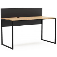 Письменный стол Crafto Тор с экраном 06 дуб золотистый / черный купить в Минске