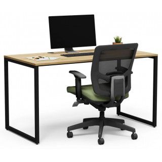 Письменный стол Crafto Тор 01 дуб золотистый / черный