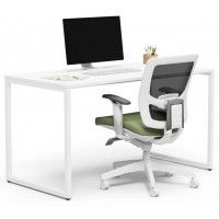 Письменный стол Crafto Тор 04 белый / белый