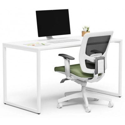 Письменный стол Crafto Тор 04 белый / белый купить в Минске