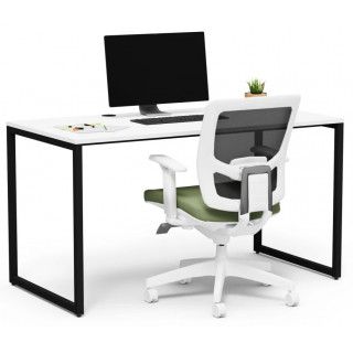 Письменный стол Crafto Тор 05 белый / черный