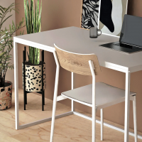 Письменный стол Crafto Вествуд Лофт 01 (белый)  купить в Минске