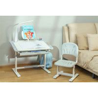 Комплект Fundesk CUBBY Lupin парта и стул  купить в Минске