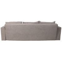 Диван-кровать РИЕМУ Prince Taupe бежевый (черные опоры) купить в Минске