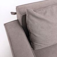 Диван-кровать РИЕМУ Prince Taupe бежевый (черные опоры) купить в Минске