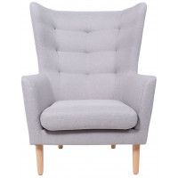 Кресло для отдыха Саари Twist 18 светло-серый (натуральные опоры) купить в Минске Кресло для отдыха Саари Twist 18 светло-серый (натуральные опоры) купить в Минске