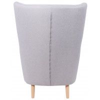 Кресло для отдыха Саари Twist 18 светло-серый (натуральные опоры) купить в Минске Кресло для отдыха Саари Twist 18 светло-серый (натуральные опоры) купить в Минске