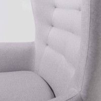 Кресло для отдыха Саари Twist 18 светло-серый (натуральные опоры) купить в Минске Кресло для отдыха Саари Twist 18 светло-серый (натуральные опоры) купить в Минске