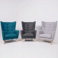 Кресло для отдыха Саари Twist 18 светло-серый (натуральные опоры) купить в Минске Кресло для отдыха Саари Twist 18 светло-серый (натуральные опоры) купить в Минске