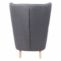 Кресло для отдыха Саари Twist 20 тёмно-серый (натуральные опоры) купить в Минске