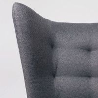 Кресло для отдыха Саари Twist 20 тёмно-серый (натуральные опоры) купить в Минске